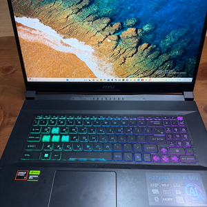 MSI 스워드 GF76 블랙 약 17.3인치 게이밍 노트북