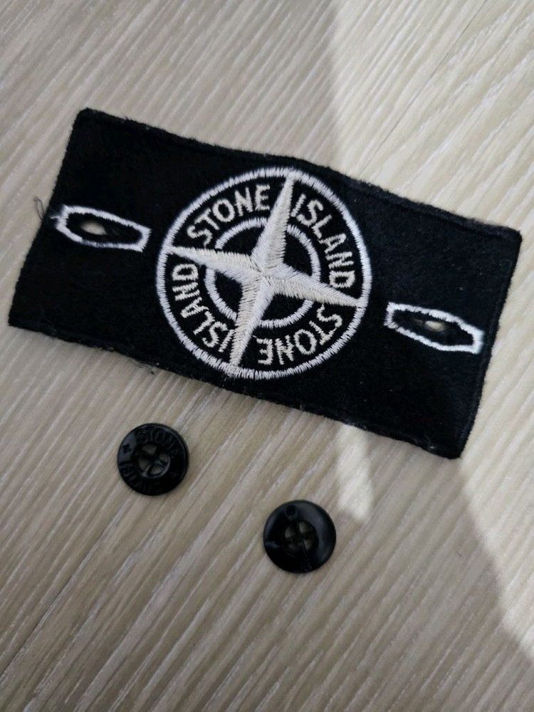 정품 스톤아일랜드 화이트와펜--1