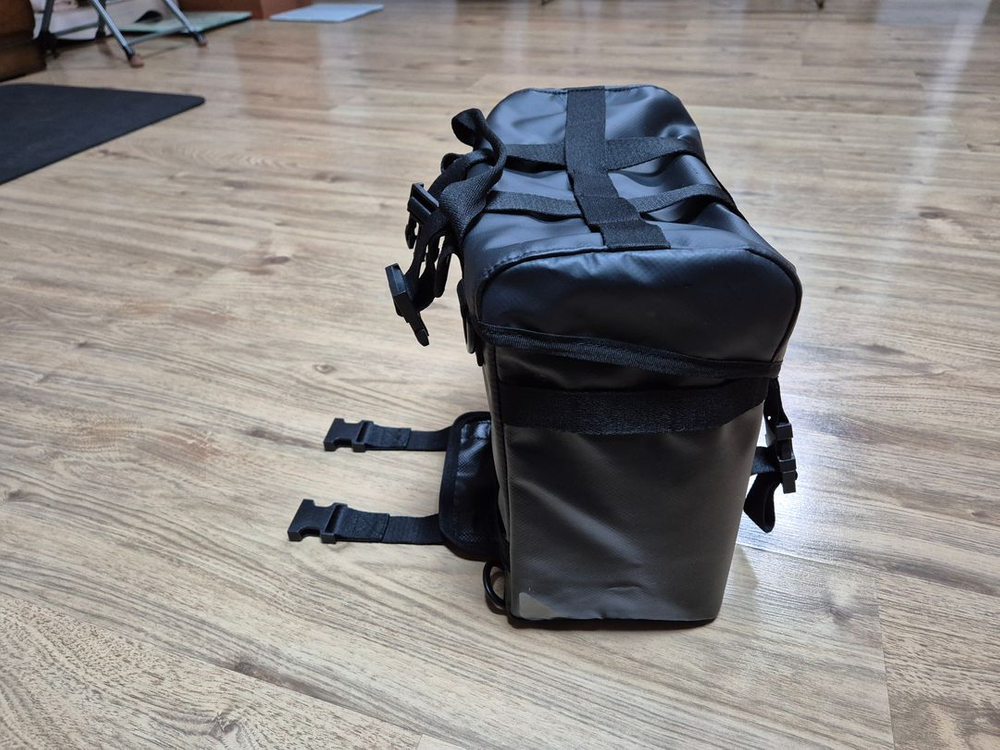 혼다 ST125(닥스 125) 정품 사이드랙 및 사이드백 이미지