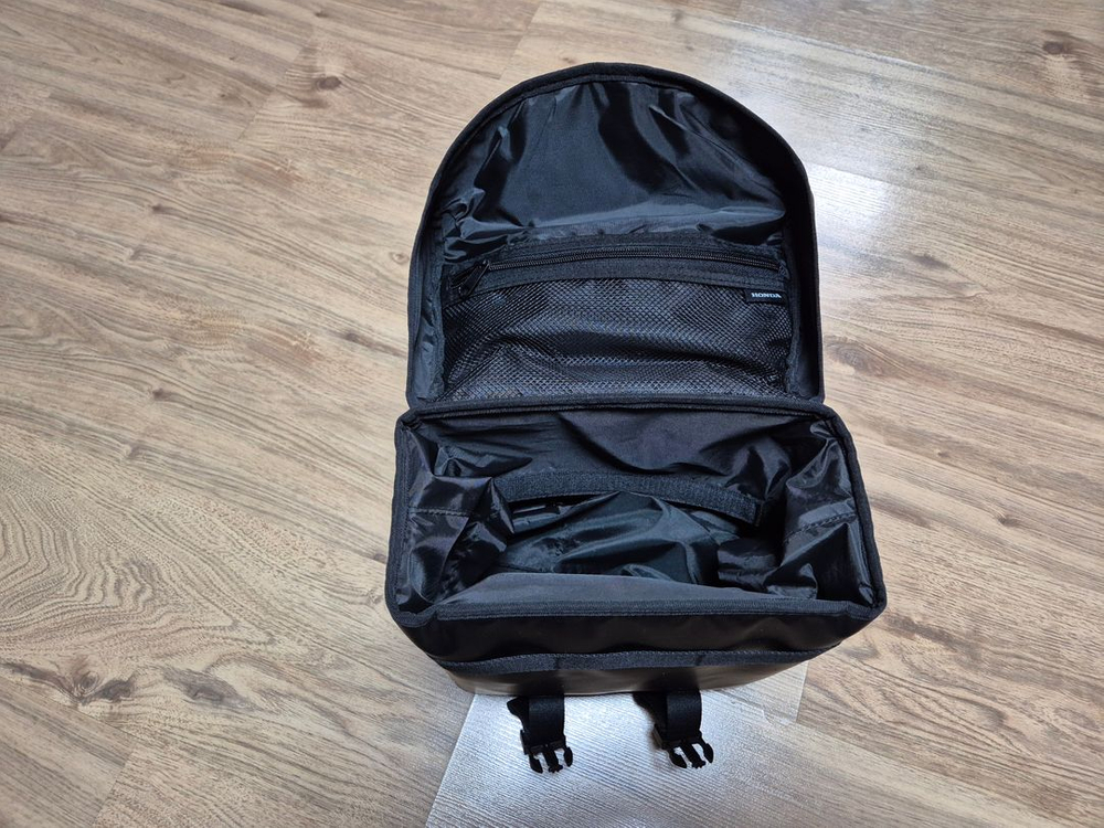 혼다 ST125(닥스 125) 정품 사이드랙 및 사이드백 이미지