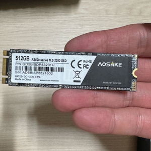 AOSNKE AS500 512GB M.2 2280 SSD