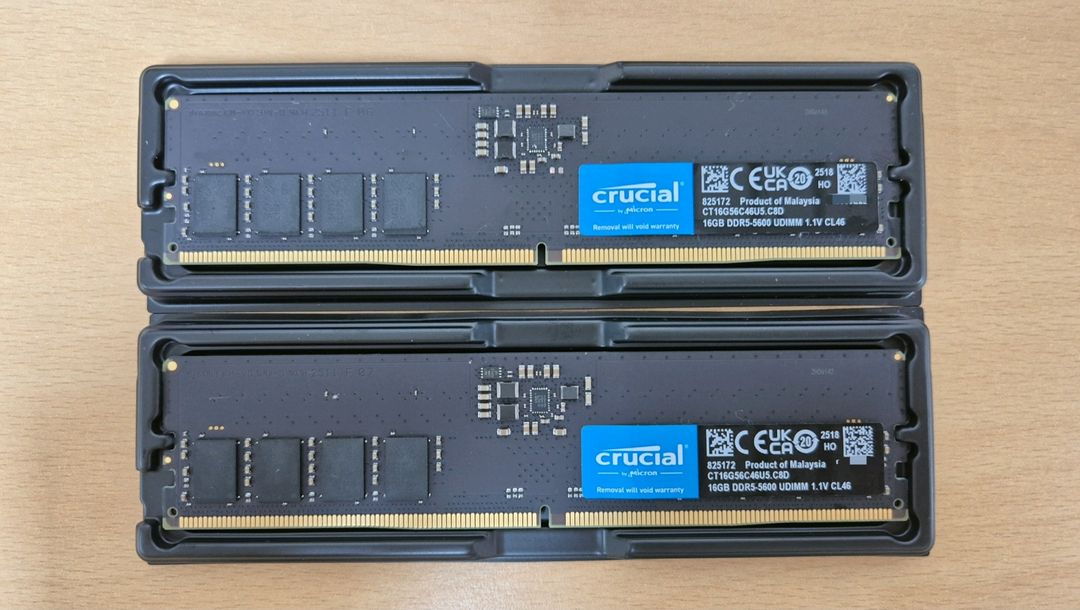 마이크론 DDR5 5600MHz 32GB 램--0