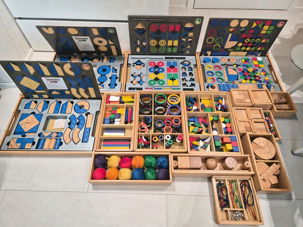 오르다자석가베(정품)-활동가베A,B,도움가베,M1~M10가베,보증서,가이드북--2