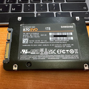 삼성 870 evo ssd 1tb 부품용