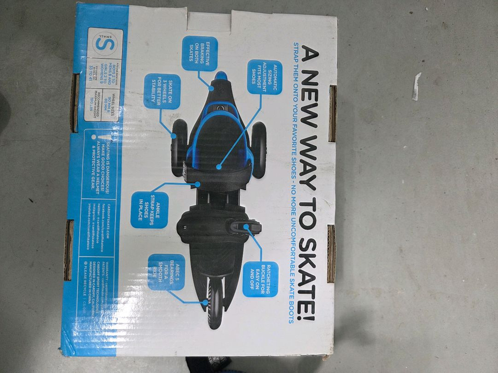 카디프 크루저 스케이트 L와 S 사이즈 각1개씩--3