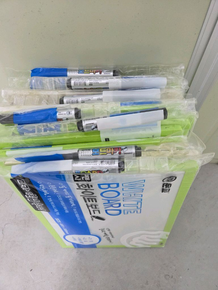 문교 화이트보드 400x300(mm) 새상품--3