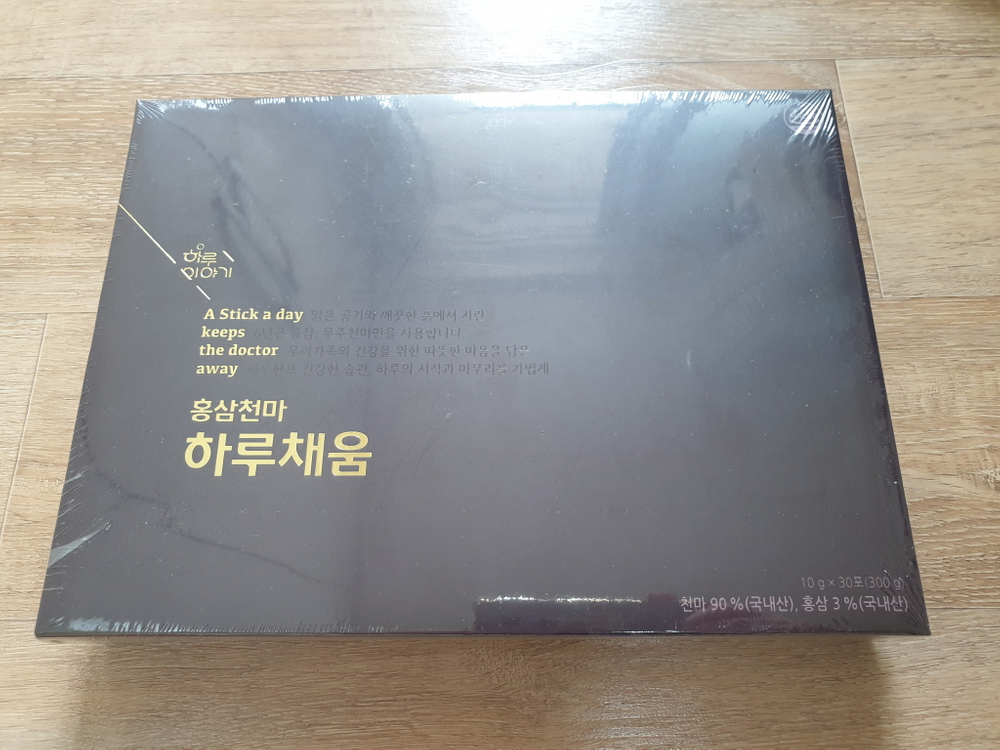 하루이야기 홍삼천마 무주천마 하루채움 10g x 30포 6년근 홍삼 수험생 미개봉 새제품--5