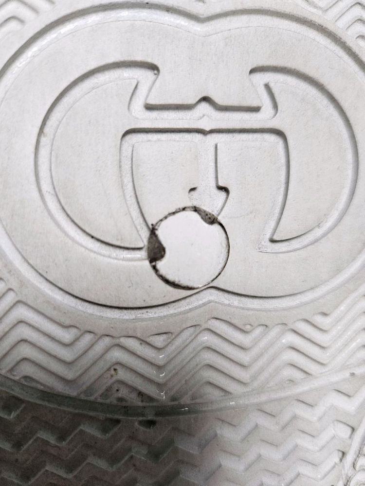 정품구찌로고흰운동화(230)--6