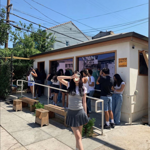 익스트림캐시미어 홀터넥 니트 탑 르플레인 차정원 착용