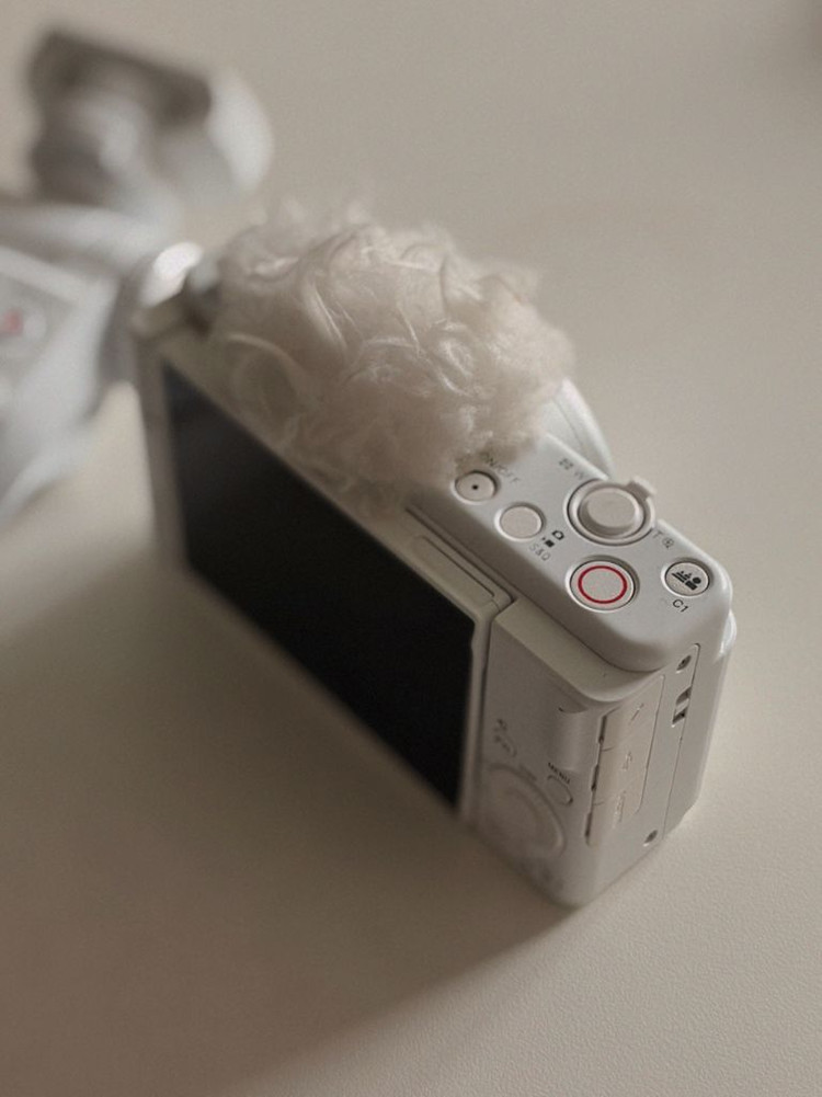 소니 ZV-1F 화이트 + 슈팅 핸드그립, 브이로그 카메라--2