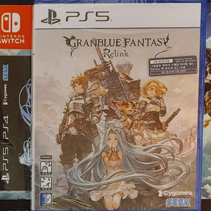 (미개봉/특전)PS5그랑블루판타지 리링크 팝니다!!