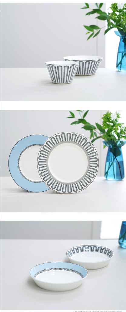 한국도자기 슈라인 4인 홈세트 20pcs 그릇세트 판매합니다--8