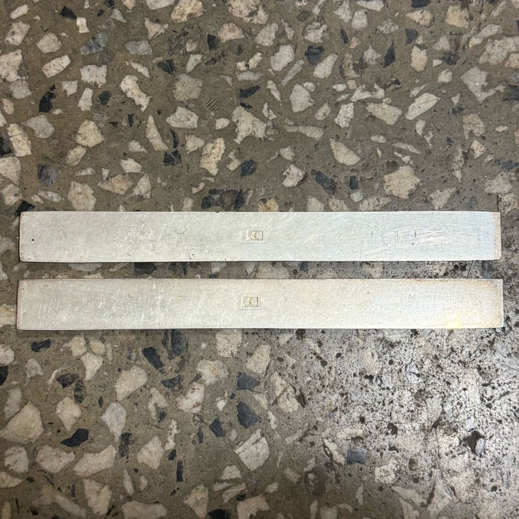 백동 문진 용 디자인 문진 한 쌍 서예도구 서예용 캘리그라피 이미지