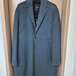 [L]질스튜어트뉴욕 23fw [Premium Cashmere] 캐시미어50% 핸드메이드 싱글 코트 다크블루 새상품