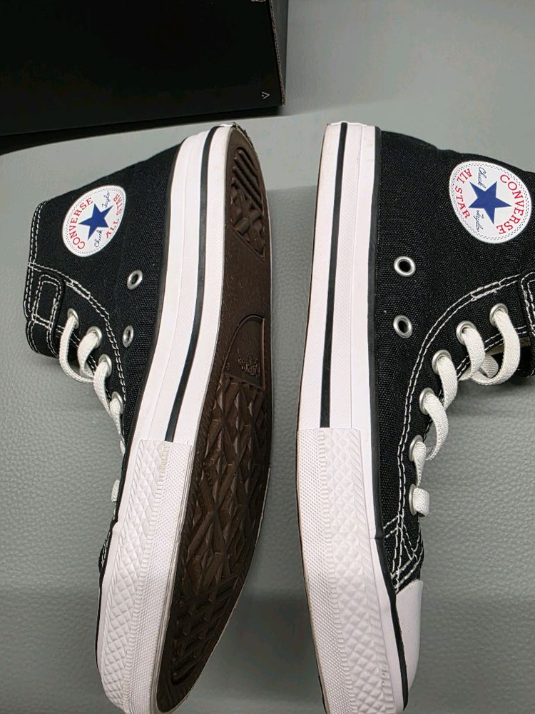 컨버스 키즈 하이탑 블랙 벨크로210mm 블랙 이미지