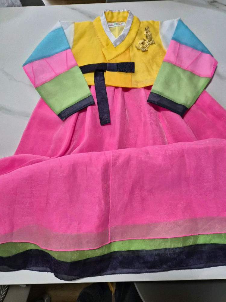 여아 한복 세트--1