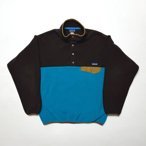 [M] 파타고니아 신칠라 플리스 후리스 브라운 블루