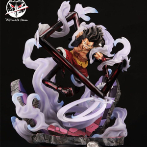 급처 23만원) 원피스 ultimate team 기어4 스네이크맨 루피 레진 피규어