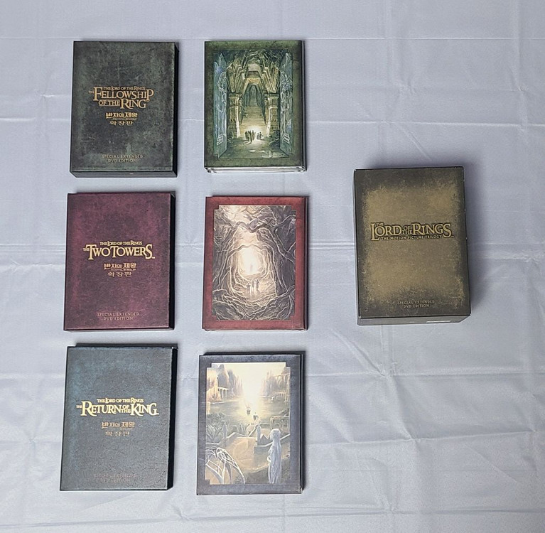반지의 제왕 스페셜 확장판 DVD 트릴로지 박스 세트 (12 Disc)--4