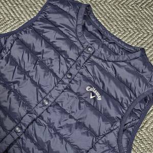 캘러웨이 골프 여성 덕다운 경량 패딩 조끼 90 사이즈