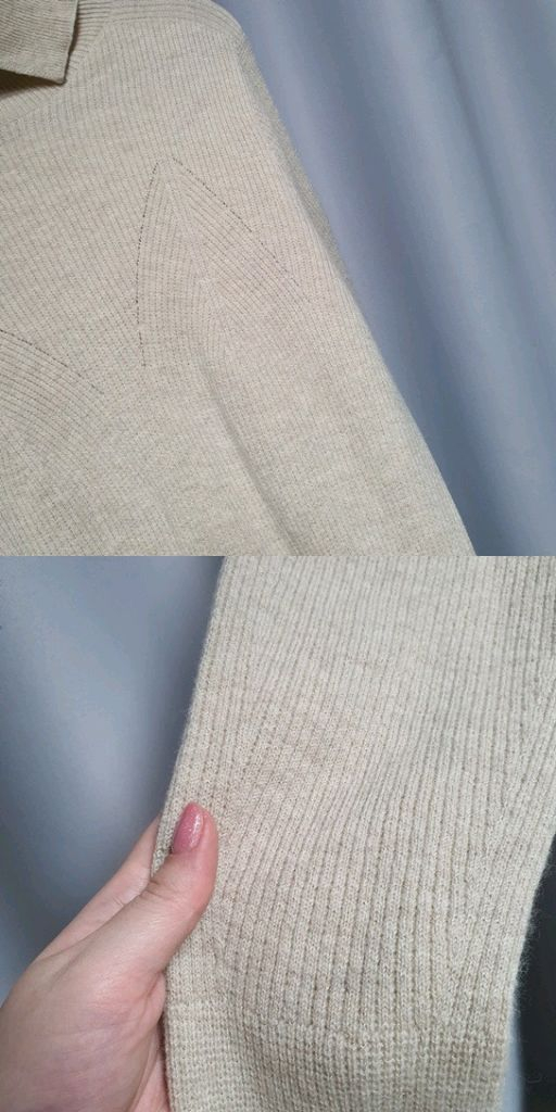 OBZEE 오브제 한섬 트임 니트 원피스 드레스--1