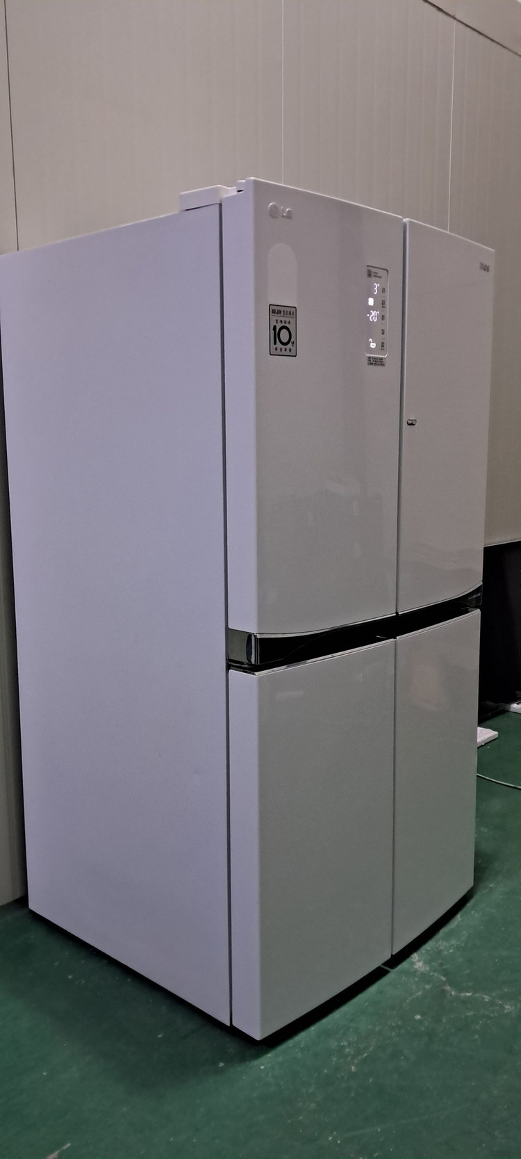 1613 엘지디오스 870L 4도어양문형냉장고(화이트)--1