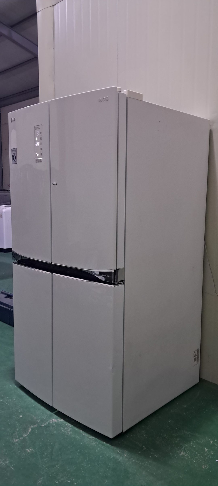 1613 엘지디오스 870L 4도어양문형냉장고(화이트)--2