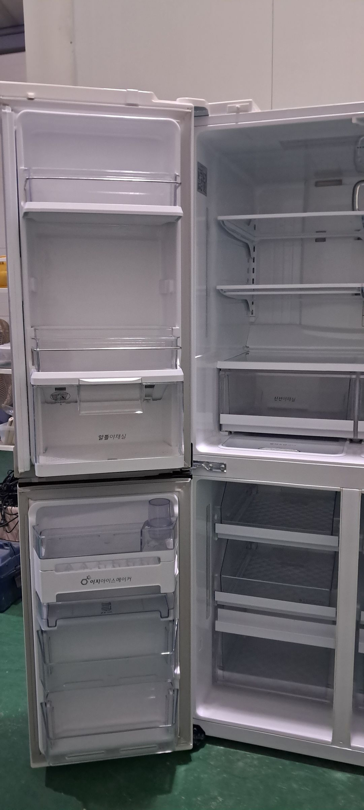 1613 엘지디오스 870L 4도어양문형냉장고(화이트)--5