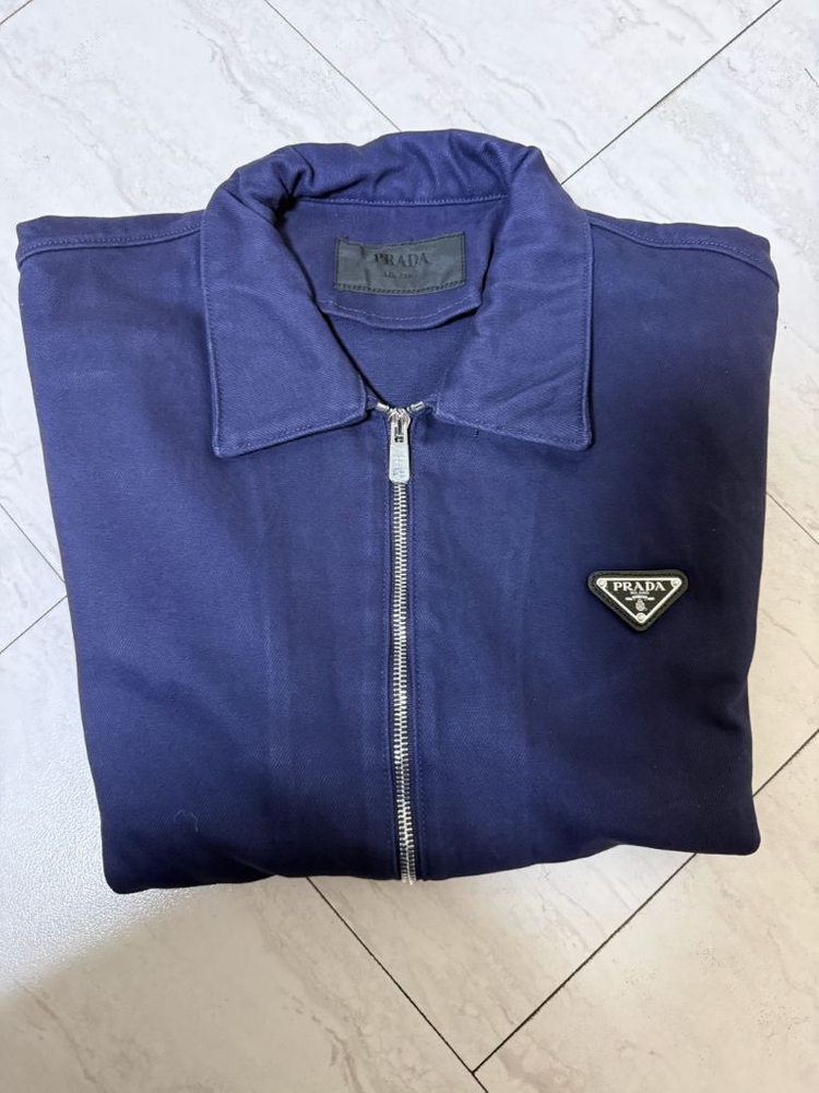 새상품) 프라다 데님 자켓 남자105--2