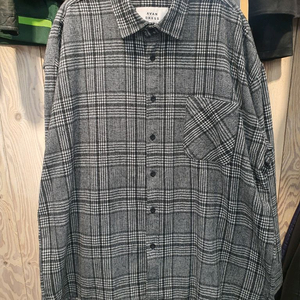 [Made in Korea] 어반드레스 글렌체크 오버핏 셔츠 자켓 (사이 이미지