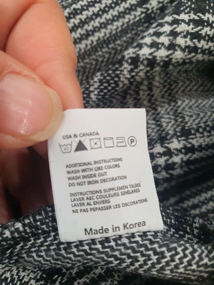 [Made in Korea] 어반드레스 글렌체크 오버핏 셔츠 자켓 (사이 이미지