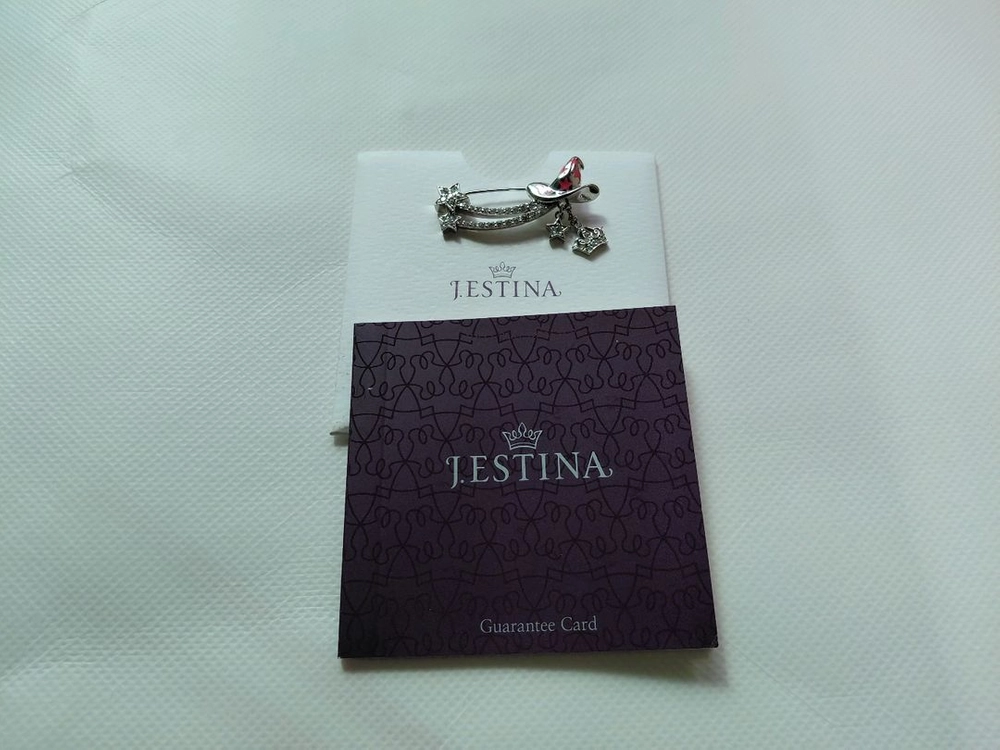 직거래] J.ESTINA (925 실버) [큐빅] 브로치 이미지