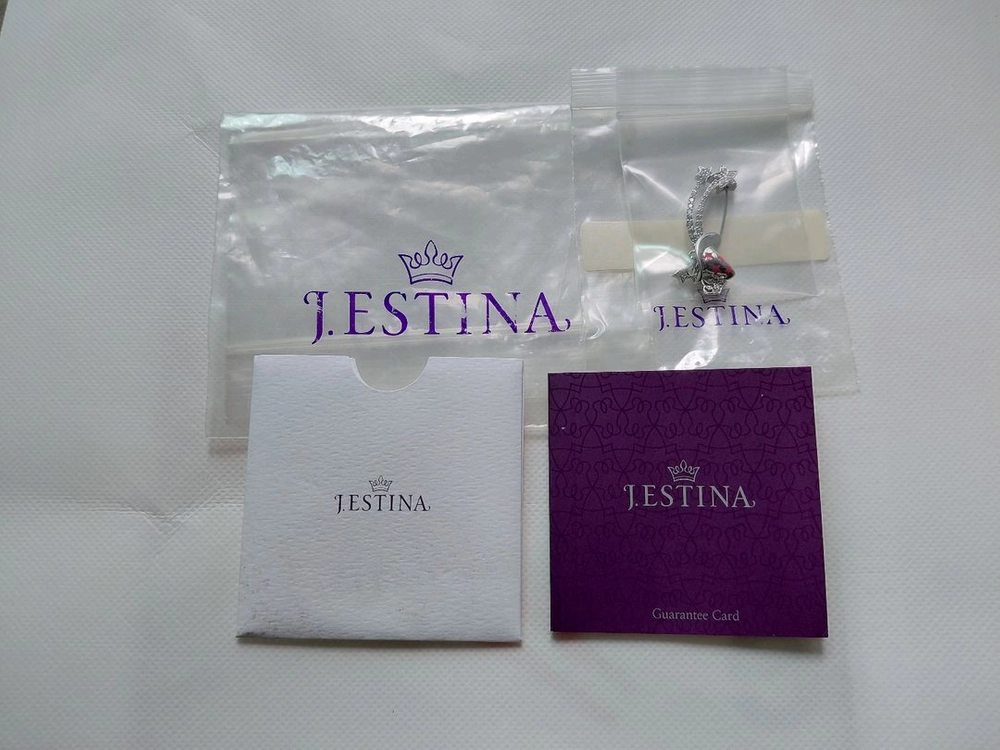 직거래] J.ESTINA (925 실버) [큐빅] 브로치 이미지