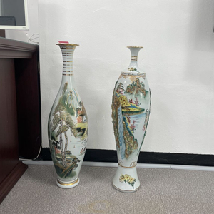 전통 도자기 장식품 세트