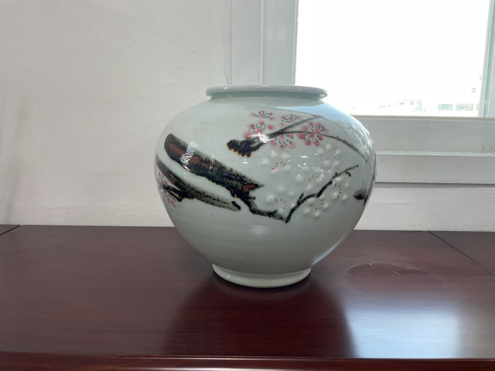 전통 도자기 장식품 세트--1