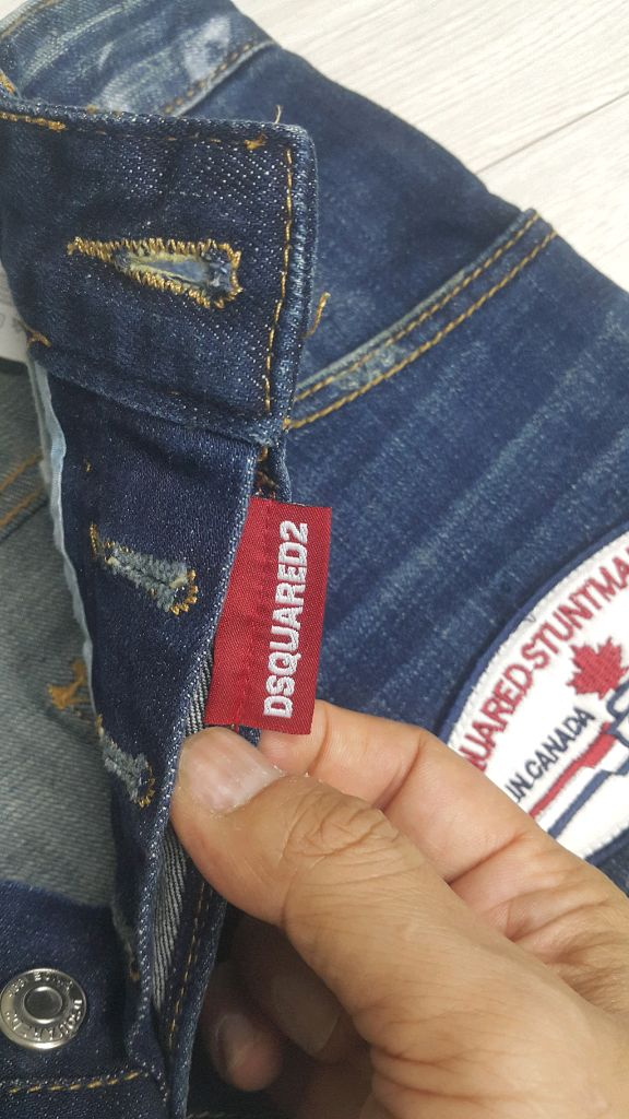 디스퀘어드2(사방스판) 스페셜로고 이태리진 32인치(No.856)드라이완료!--4