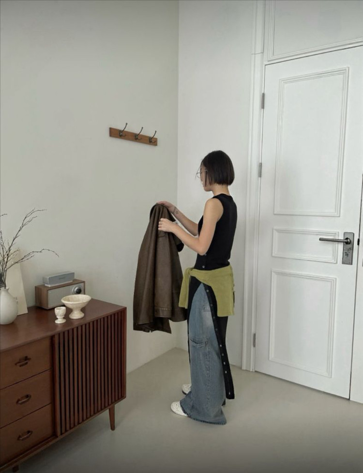 <새상품> 나시 레이어드 원피스 2color--1