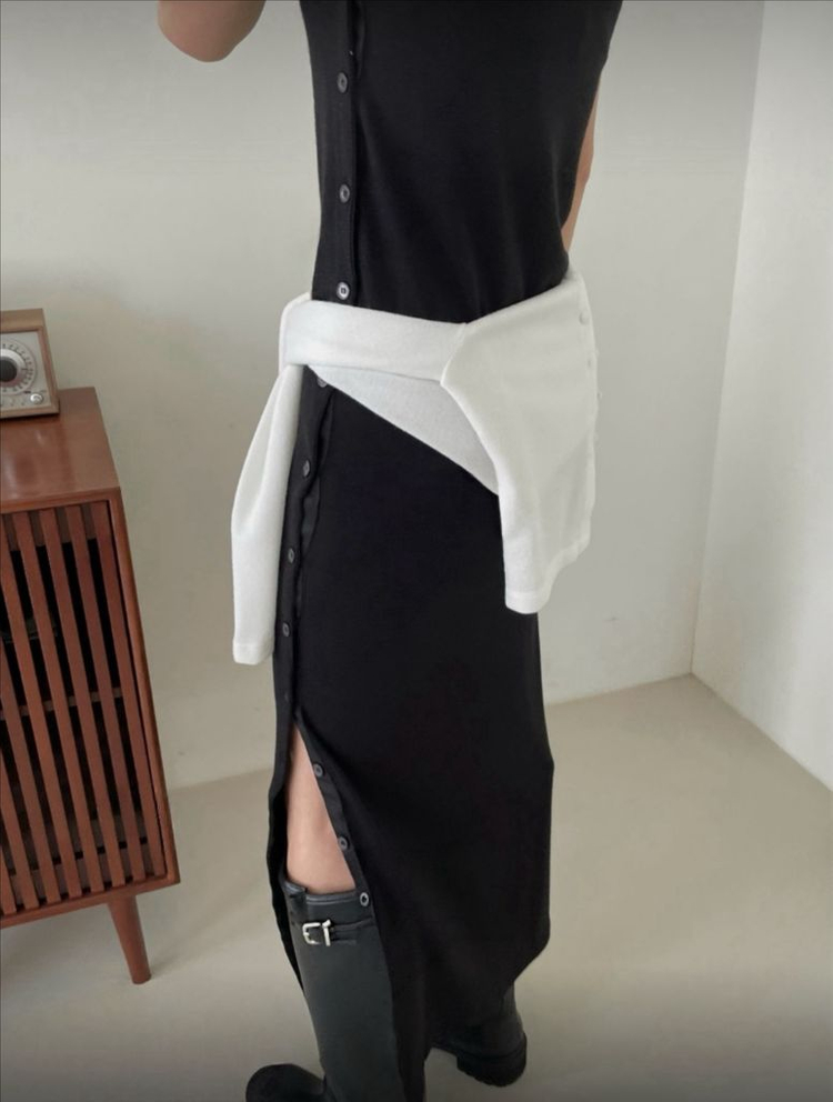 <새상품> 나시 레이어드 원피스 2color--9