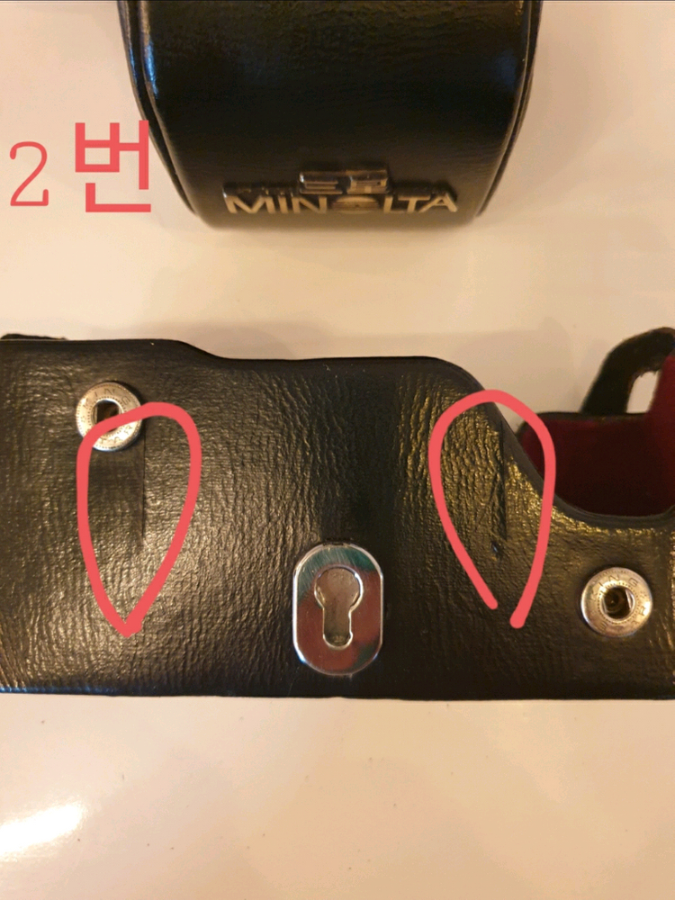 미놀타X300,X700(필름카메라)정품케이스(속사케이스--6