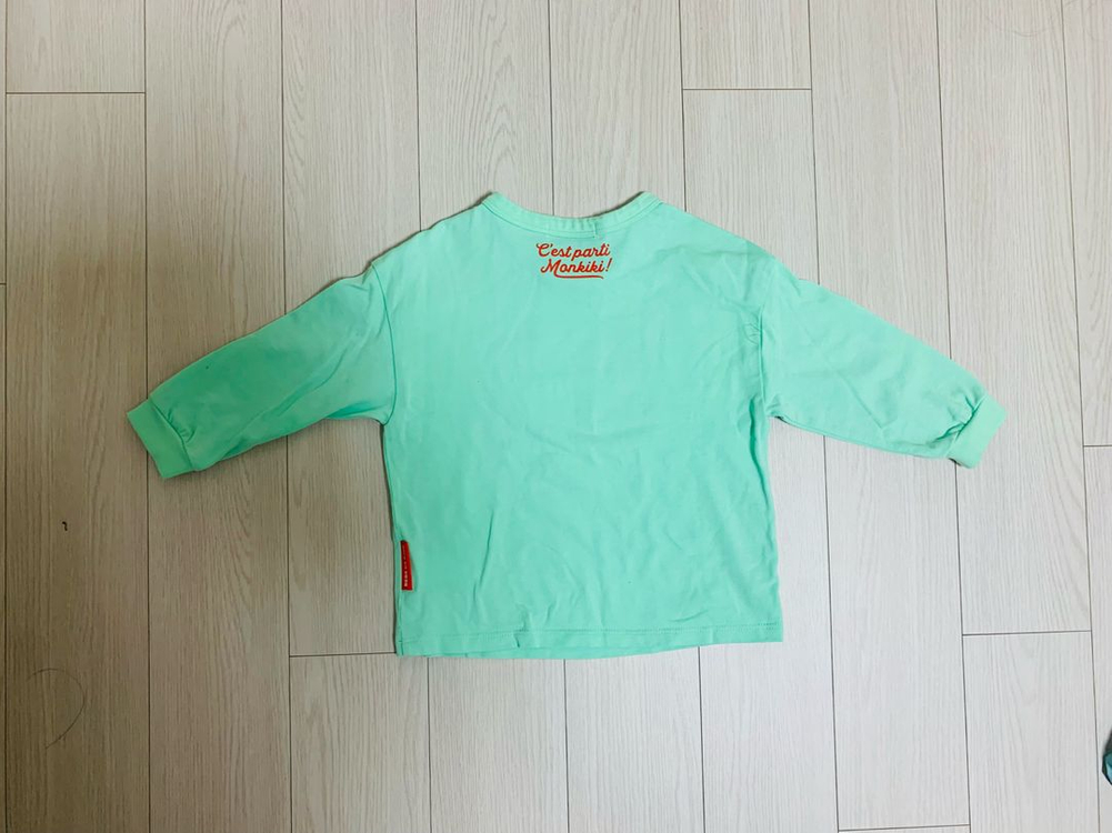 베베드피노 티셔츠, 청바지,바람막이 3종 세트(100)컨디션 좋음 이미지