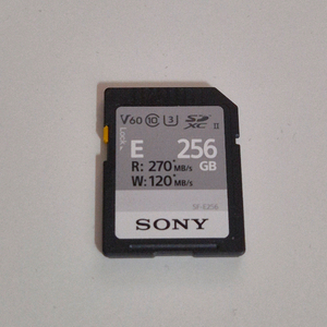 소니 SDXC UHS-II 256GB sd 메모리 카드 (SF-E256)