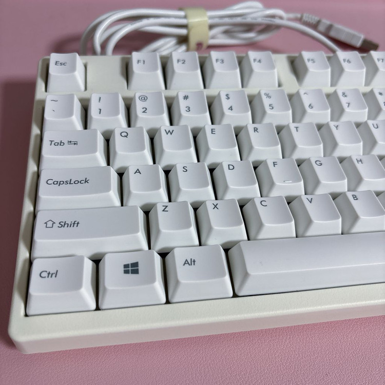 필코 마제스터치2 화이트 텐키리스 키보드 기계식 갈축--2