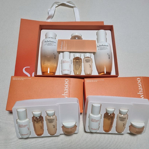 쇼핑백+4종키트 2개) 설화수 자음2종 세트 에센셜 데일리 세트 설화수 스킨로션 선물세트