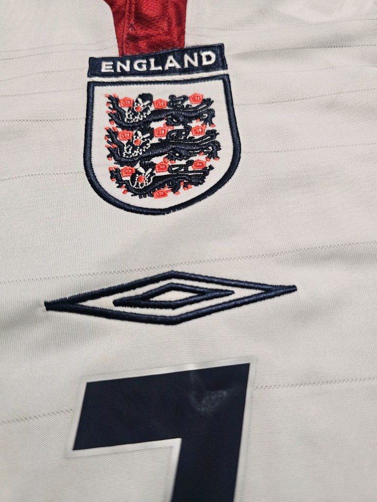잉글랜드 국가대표 베컴 마킹 올드 유니폼 레트로 유니폼--2