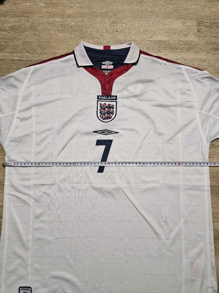잉글랜드 국가대표 베컴 마킹 올드 유니폼 레트로 유니폼--8