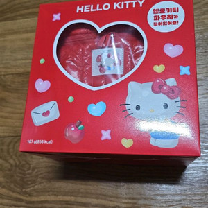 산리오 헬로키티 파우치.간식세트 1통 미개봉새것 이미지