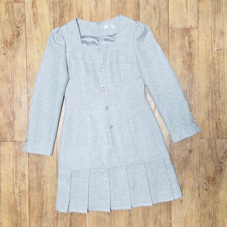 잇미샤(it michaa) 트위드 플리츠원피스 55 이미지