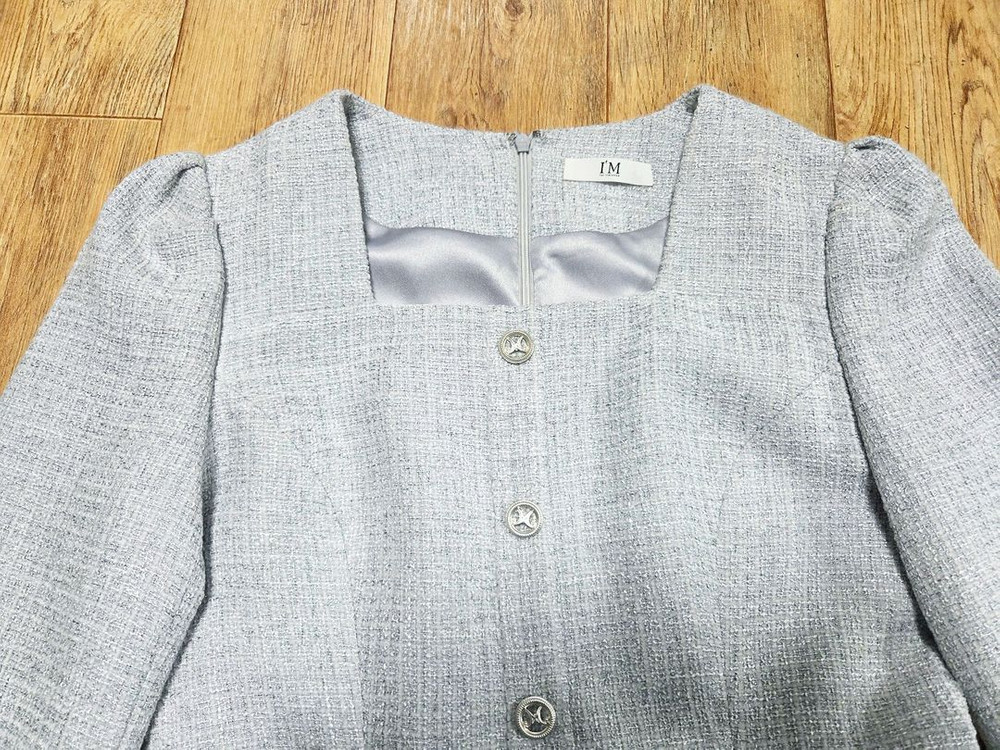 잇미샤(it michaa) 트위드 플리츠원피스 55 이미지