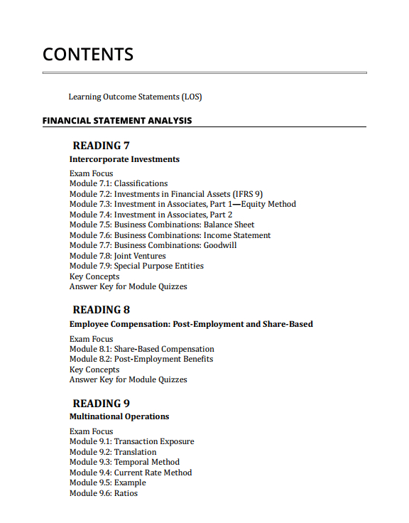 2026 CFA Level 2 슈웨이저 이미지