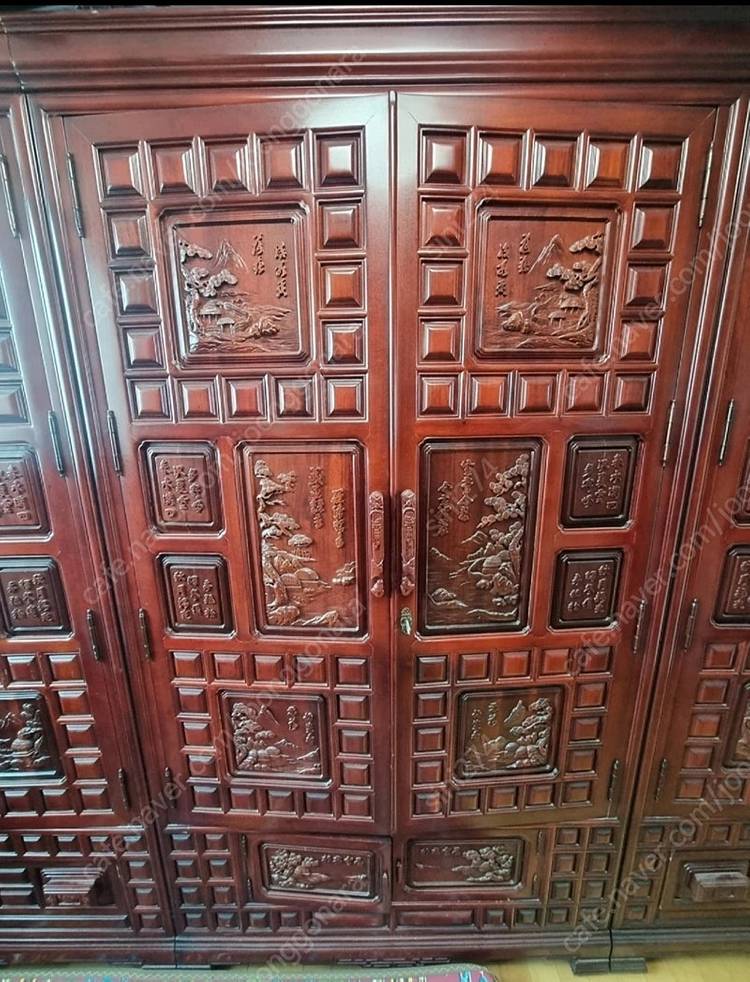 고가구 화류장 12자(붉은색) 팝니다 이미지